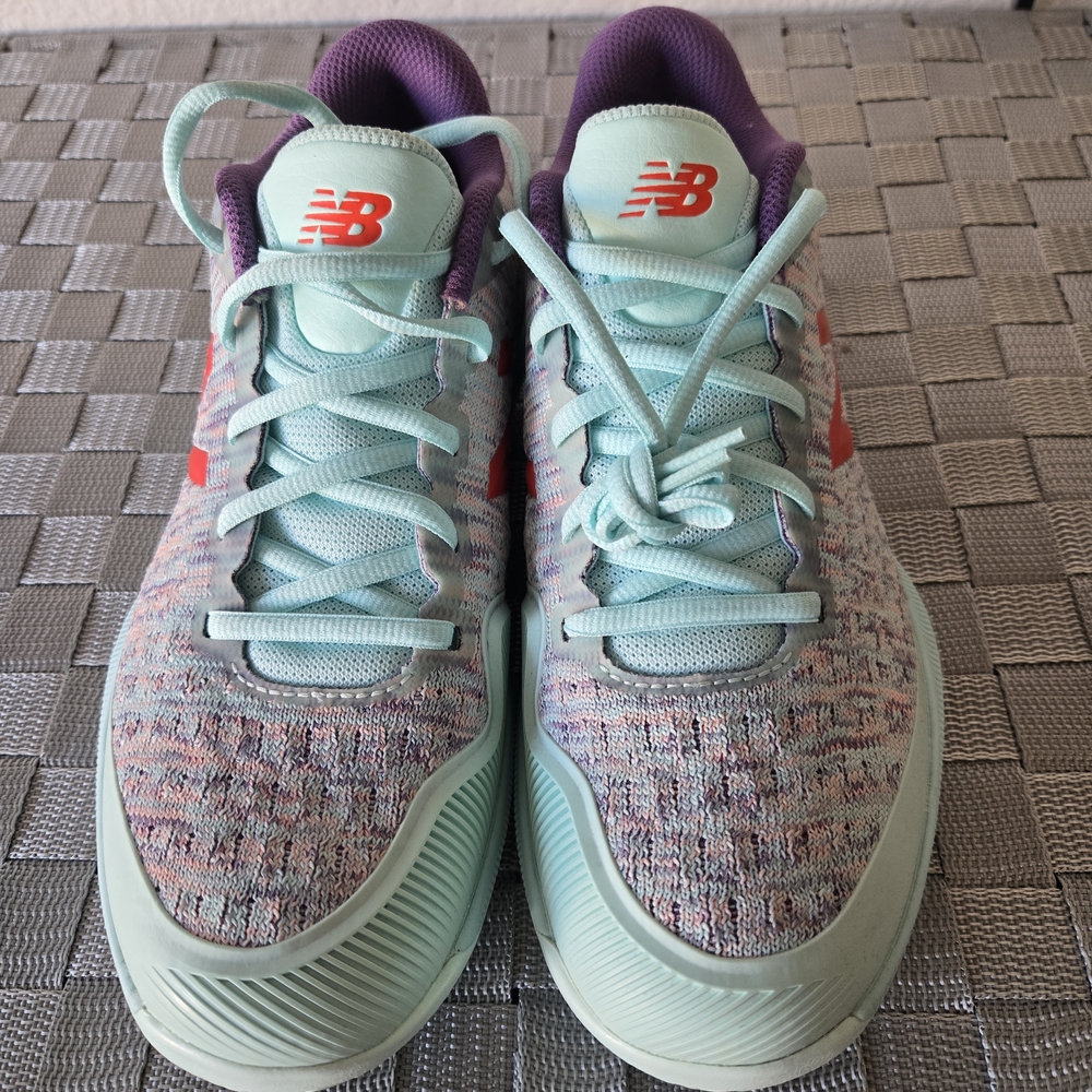 New Balance Women's Teal and Lavender Athletic Shoes